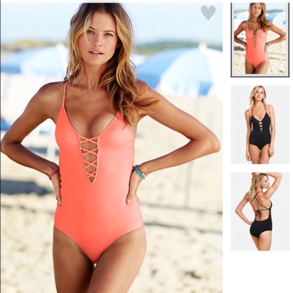 Coral VS One Piece Swimsuit